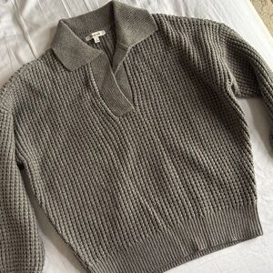 Madewell waffle knit sweater